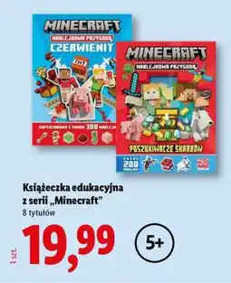 Lidl Książeczka edukacyjna z serii „Minecraft” oferta