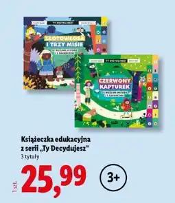 Lidl Książeczka edukacyjna z serii „Ty Decydujesz” oferta