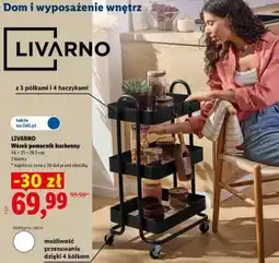 Lidl LIVARNO Wózek pomocnic kuchenny oferta