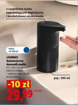 Lidl LIVARNO Automatyczny dozownik mydła oferta