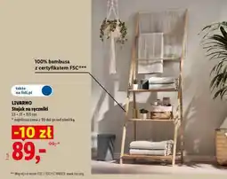 Lidl LIVARNO Stojak na ręczniki oferta
