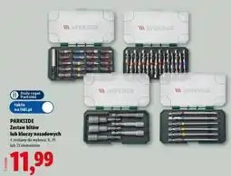 Lidl PARKSIDE Zestaw bitów lub kluczy nasadowych oferta