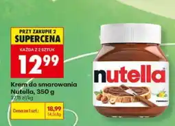Biedronka Krem do smarowania Nutella 350 g oferta