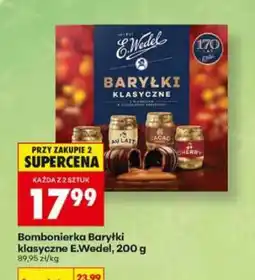 Biedronka Bombonierka Baryłki klasyczne E.Wedel, 200 g oferta