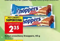 Biedronka Baton orzechowy Knoppers, 40 g oferta