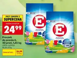 Biedronka Proszek do prania E, 30 prań, 1,65 kg oferta