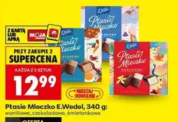 Biedronka PTASIE MLECZKO E.WEDEL, 340 G oferta