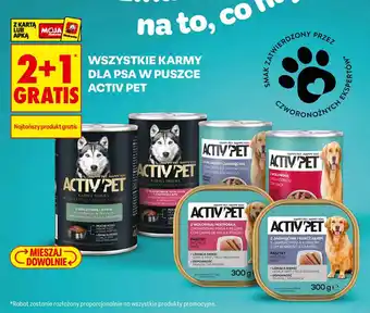 Biedronka Karma dla psa Activ Pet oferta