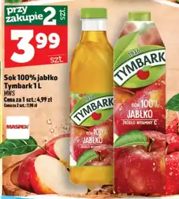 Topaz Express Sok 100% jabłko Tymbark oferta