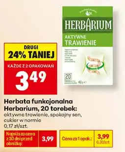 Biedronka Herbata funkcjonalna Herbarium oferta