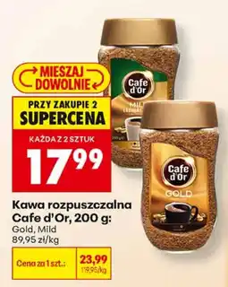 Biedronka Kawa rozpuszczalna Cafe d'Or oferta