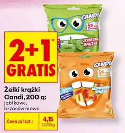 Biedronka Żelki krążki Candi oferta