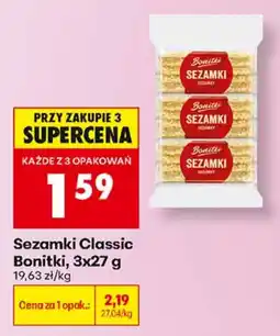 Biedronka Sezamki Classic Bonitki oferta
