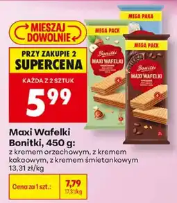 Biedronka Maxi Wafelki Bonitki oferta