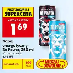 Biedronka Napój energetyczny Be Power oferta