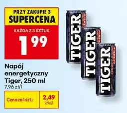 Biedronka Napój energetyczny Tiger oferta