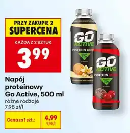 Biedronka Napój proteinowy Go Active oferta