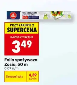 Biedronka Folia spożywcza Zosia oferta