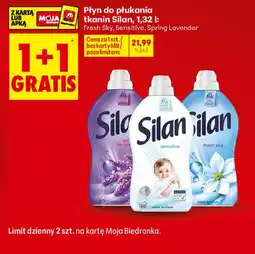 Biedronka Płyn do płukania tkanin Silan oferta