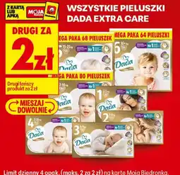 Biedronka Pieluszki Dada Extra Care oferta