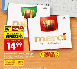 Biedronka Czekoladki Merci oferta
