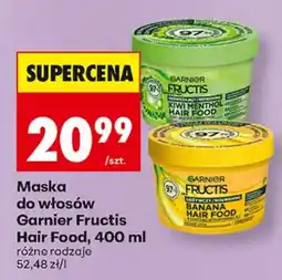 Biedronka Maska do włosów Garnier Fructis Hair Food oferta
