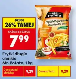 Biedronka Frytki długie cienkie Mr. Potato oferta