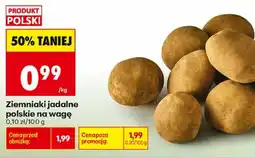 Biedronka Ziemniaki jadalne polskie oferta