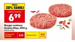 Biedronka Burger wołowy Kraina Mięs oferta
