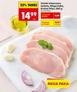 Biedronka Schab wieprzowy kotlety Mega Paka oferta