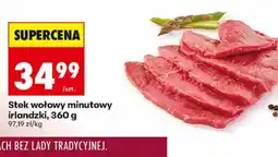 Biedronka Stek wołowy minutowy irlandzki oferta