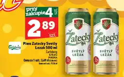 Topaz Express Piwo Zatecky Svety Lezak oferta