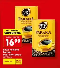Biedronka Kawa mielona Parana Cafe d'Or, 500 g oferta