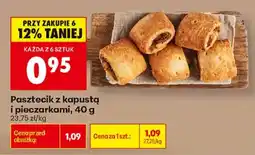 Biedronka Pasztecik z kapustą i pieczarkami oferta