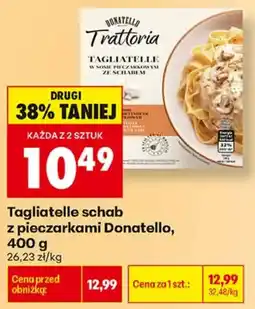 Biedronka Tagliatelle schab z pieczarkami Donatello oferta