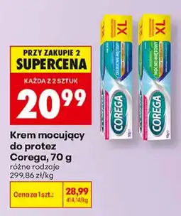 Biedronka Krem mocujący do protez Corega oferta