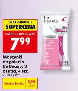 Biedronka Maszynki do golenia Be Beauty oferta
