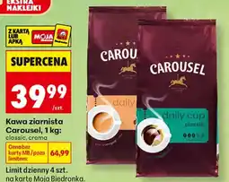 Biedronka Kawa ziarnista Carousel oferta