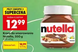 Biedronka Krem do smarowania Nutella oferta