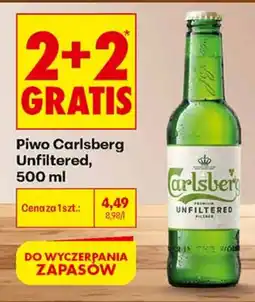 Biedronka Piwo Carlsberg Unfiltered oferta