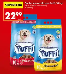 Biedronka Sucha karma dla psa Puffi oferta