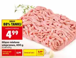 Biedronka Mięso mielone wieprzowe oferta