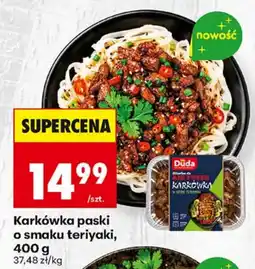 Biedronka Karkówka paski o smaku teriyaki oferta