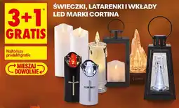 Biedronka Świeczki, latarniki i wkłady LED marki Cortina oferta