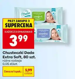 Biedronka Chusteczki Dada Extra Soft oferta