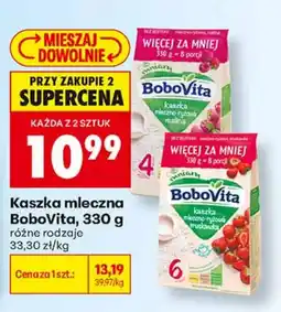 Biedronka Kaszka mleczna BoboVita oferta