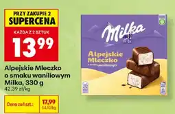 Biedronka Alpejskie Mleczko Milka oferta