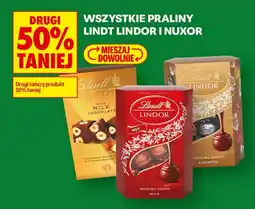 Biedronka Praliny Lindt Lindor i Nuxor oferta