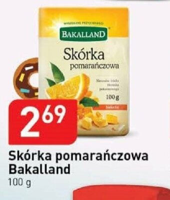 Stokrotka Skórka pomarańczowa Bakalland 100g oferta