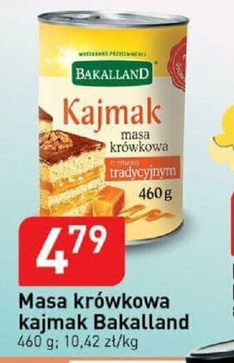 Stokrotka Masa krówkowa kajmak Bakalland 460g oferta